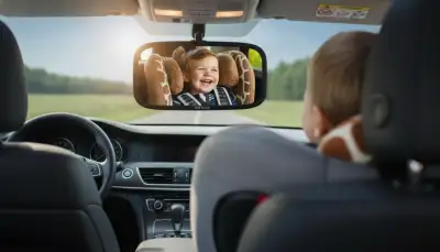 Mehr Überblick: Kinderauto Rückspiegel