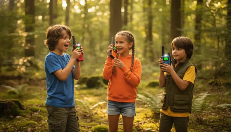 Abenteuerfunk: Sichere Funkgeräte für Kinder