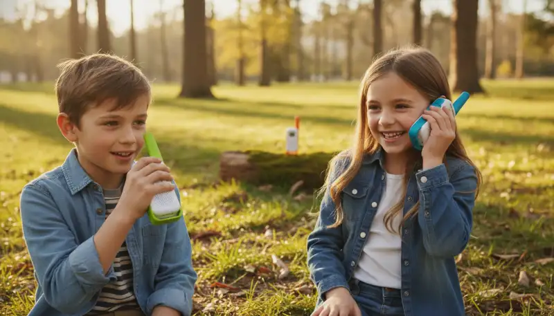 Abenteuerruf: Kinder-Walkie-Talkies für Draußen