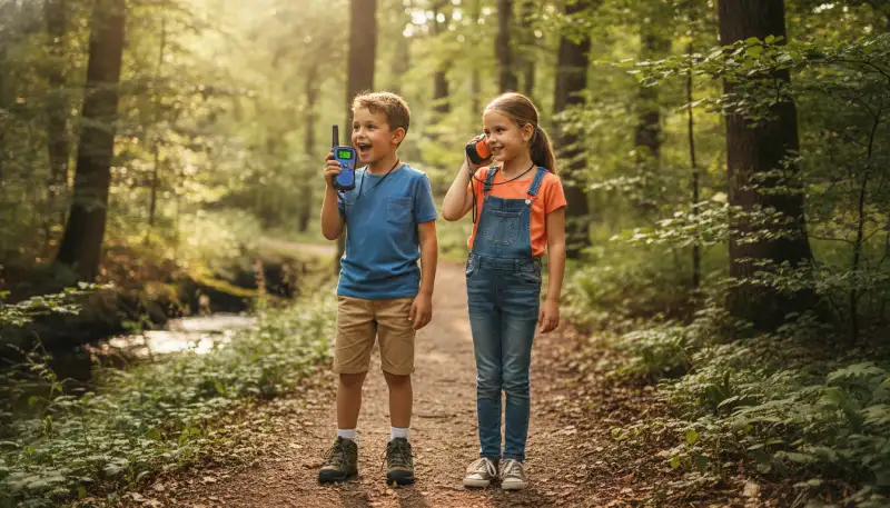 Abenteuerrufe: Die besten Walkie Talkies für Kinder