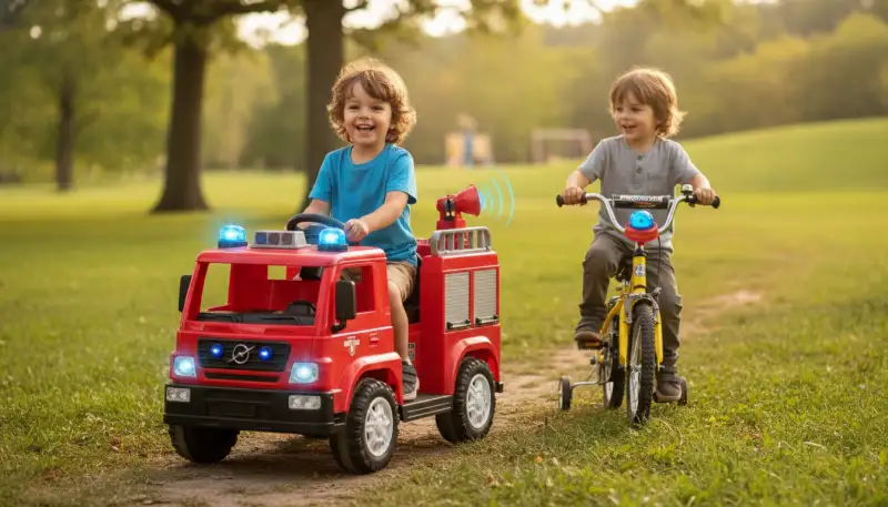 Faszination Blaulicht: Kinder Elektroautos