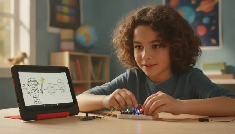 Faszinierende Welt: Elektronik Experimentierkasten für Kinder