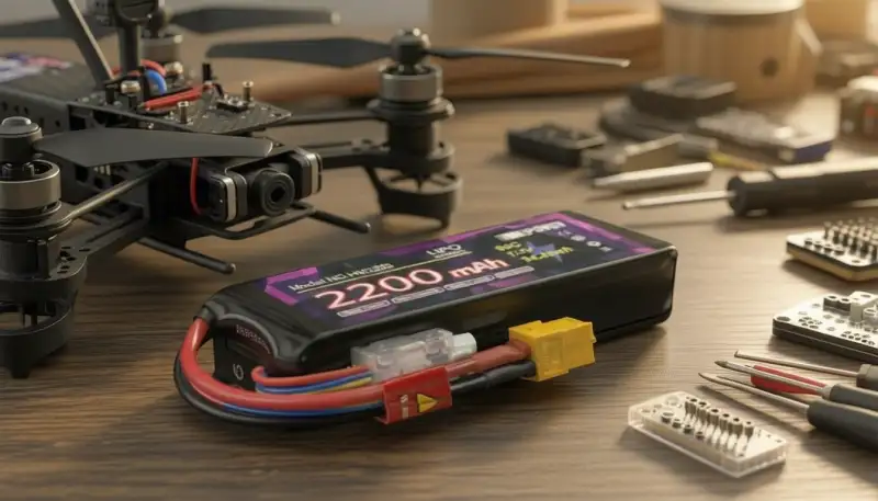 Maximale Flugzeit und Power: Warum dieser 11,1V 2200mAh LiPo-Akku deine FPV-Drohne beflügelt