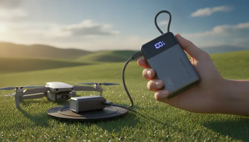 Mehr Flugzeit: Powerbank für Drohnen