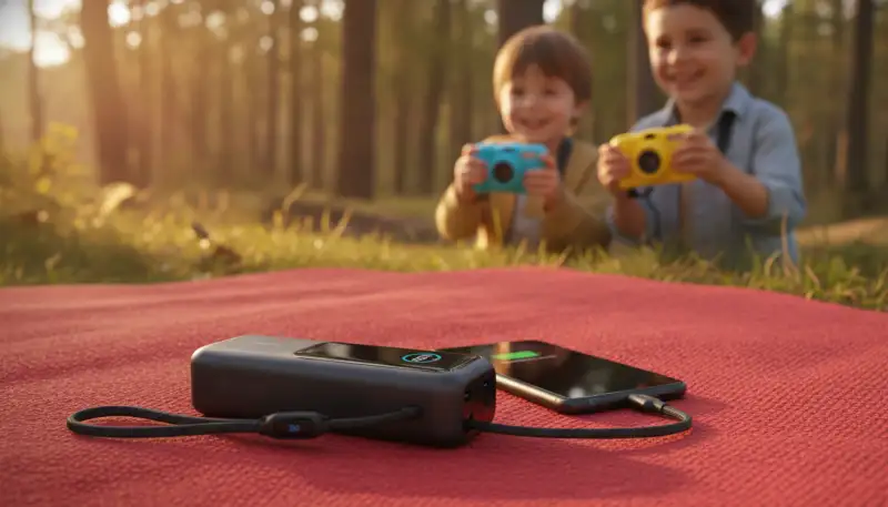 Robuste Kinderkamera für kleine Abenteurer