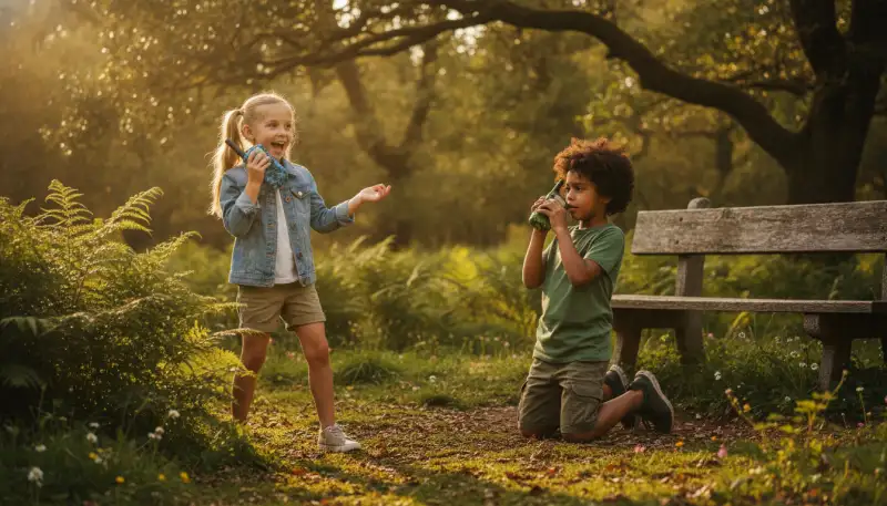 Volle Reichweite: Walkie Talkies für Kinder